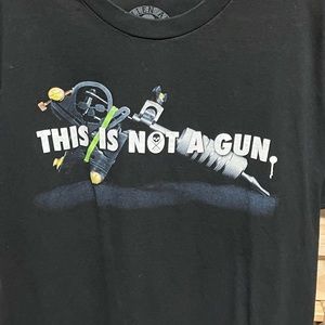 This is not a gun Tattoo Shirt- large